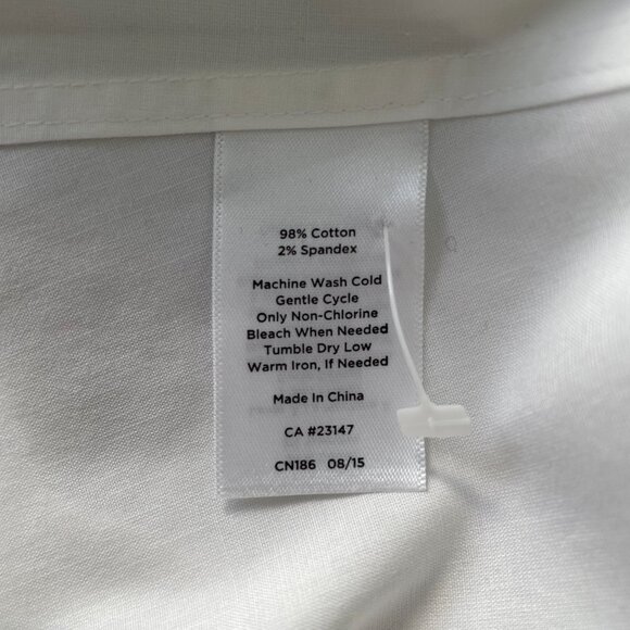 Talbots Wrinkle Resistant Button Down 8P - Picture 10 of 10